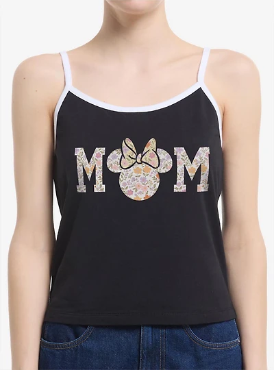 Disney Minnie Mouse Floral Fill Mom Womens Cami