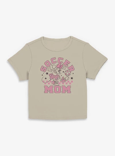 Disney Minnie Mouse Soccer Mom Women Baby T-Shirt