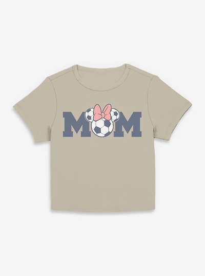 Disney Minnie Mouse Soccer Ball Mom Women Baby T-Shirt