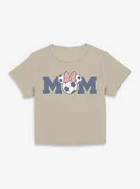 Disney Minnie Mouse Soccer Ball Mom Women Baby T-Shirt