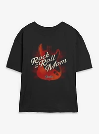 Fender Guitar Rock & Roll Mom Womens Skimmer T-Shirt