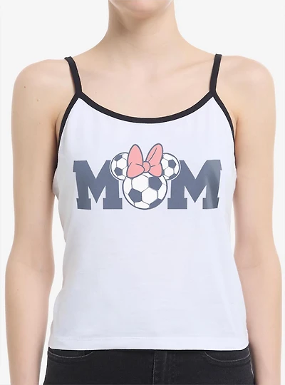 Disney Minnie Mouse Soccer Ball Mom Womens Cami