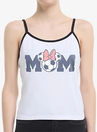 Disney Minnie Mouse Soccer Ball Mom Womens Cami