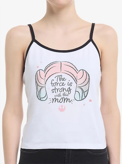 Star Wars The Force Is Strong With This Mom Womens Cami