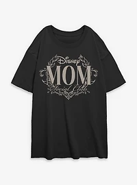 Disney Mom Social Club Womens Oversized T-Shirt