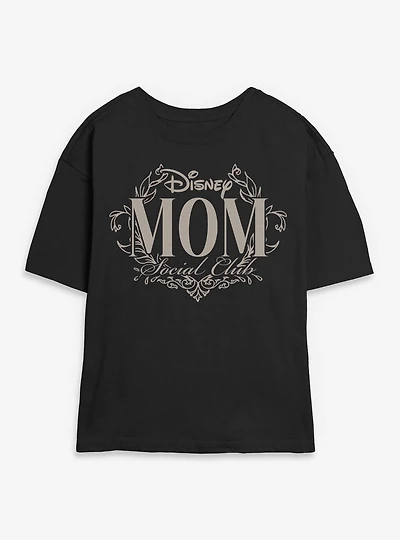 Disney Mom Social Club Womens Skimmer T-Shirt