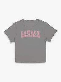 Disney Princesses Mama Icons Pattern Collegiate Women Baby T-Shirt