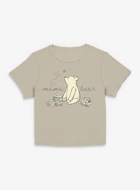 Disney Winnie The Pooh Mama Bear Sweet Women Baby T-Shirt