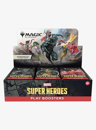 Magic: The Gathering x Marvel Super Heroes Play Booster Box