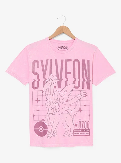 Pokémon Sylveon Tonal Portrait Women's T-Shirt - BoxLunch Exclusive