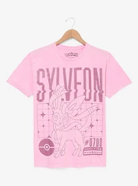 Pokémon Sylveon Tonal Portrait Women's T-Shirt - BoxLunch Exclusive