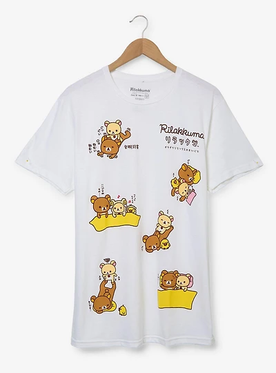 Rilakkuma & Friends Multi-Portrait T-Shirt - BoxLunch Exclusive