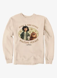 Disney Pixar Hoppers Mabel King George Pawsome Friends Sweatshirt
