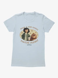 Disney Pixar Hoppers Mabel King George Pawsome Friends Womens T-Shirt