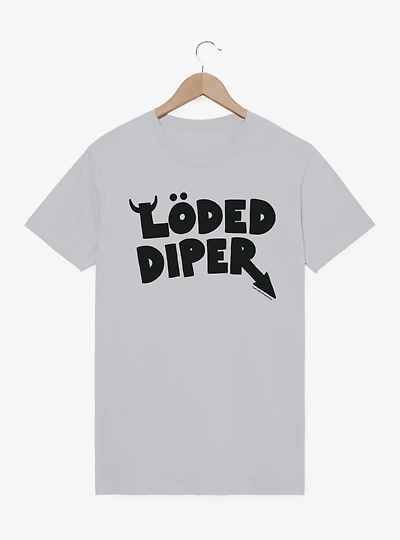 Diary Of A Wimpy Kid Loded Diper Band Logo T-Shirt