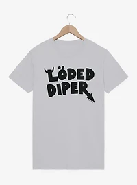 Diary Of A Wimpy Kid Loded Diper Band Logo T-Shirt