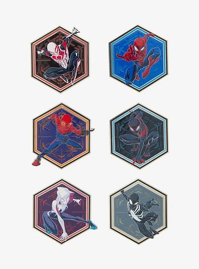 Marvel Spider-Man Character Blind Box Enamel Pin - BoxLunch Exclusive