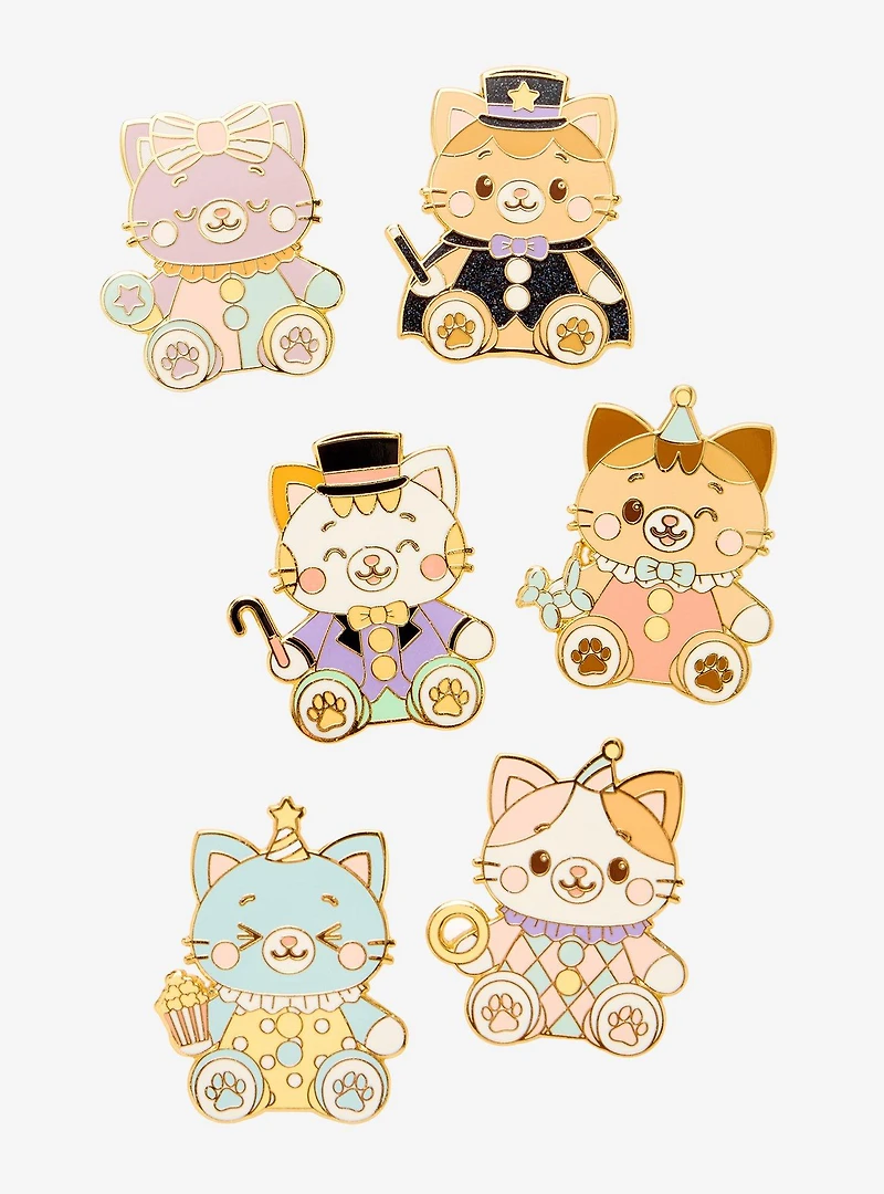 Meowgical Circus Cat Blind Box Enamel Pin