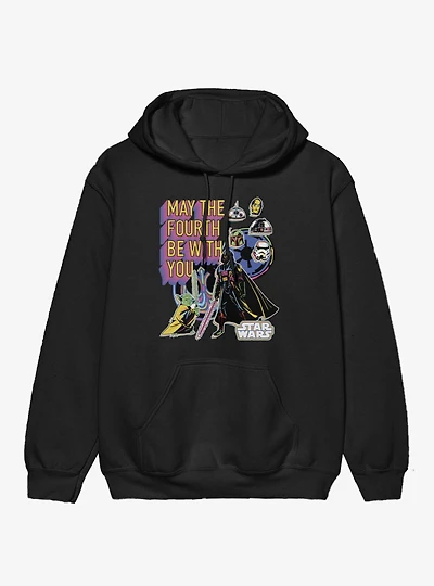 Star Wars May The 4th Be With You Character Highlights Hoodie
