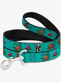 Disney Finding Nemo Fish and Under Sea Treasures Dog Leash