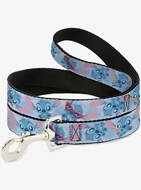 Disney Chibi Stitch Poses Close Up Dog Leash