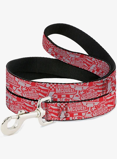Disney Pixar Cars 3 Lightning McQueen Icons Collage Dog Leash