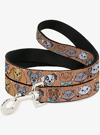 Disney Cats and Dogs Faces Dog Leash