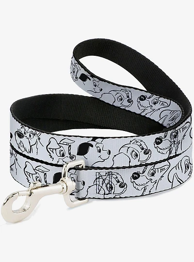 Disney Dogs Face Outlines Dog Leash