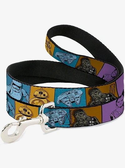 Star Wars The Force Awakens Character and Icons Dog Leash
