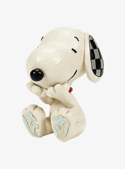 Peanuts Snoopy Laughing Mini Figurine