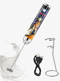 Star Wars New Hope Rechargeable Milk Frother with Stand