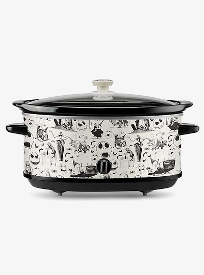 Disney Nightmare Before Christmas Sketch Pattern 7-Quart Slow Cooker