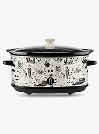 Disney Nightmare Before Christmas Sketch Pattern 7-Quart Slow Cooker
