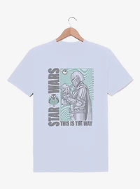 Star Wars The Mandalorian This Is Way Groovy Frame T-Shirt