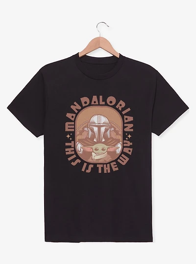 Star Wars The Mandalorian This Is Way Frame Galactic T-Shirt
