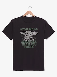 Star Wars The Mandalorian Stronger Than You Think Grogu Galactic T-Shirt