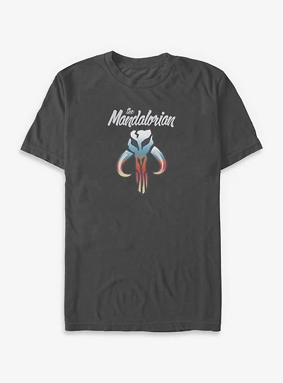 Star Wars The Mandalorian Skull Symbol T-Shirt