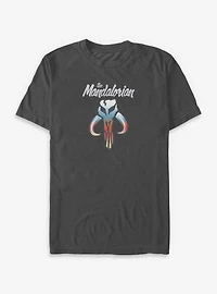Star Wars The Mandalorian Skull Symbol T-Shirt