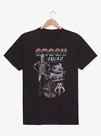 Star Wars The Mandalorian Grogu Sunset Ride T-Shirt
