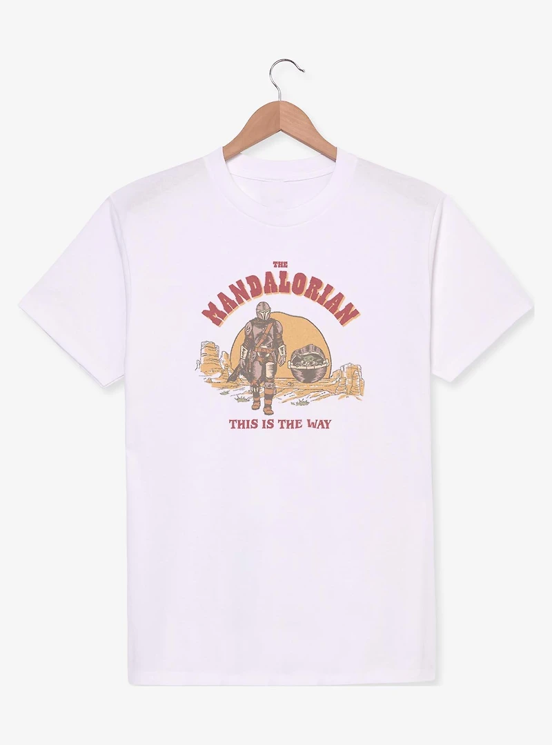 Star Wars The Mandalorian This Is Way Sunset T-Shirt