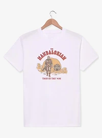 Star Wars The Mandalorian This Is Way Sunset T-Shirt