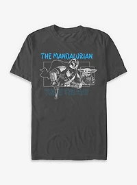 Star Wars The Mandalorian This Is Way Geometric Frame T-Shirt