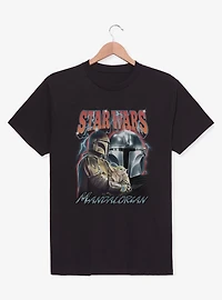 Star Wars The Mandalorian Lightning Collage T-Shirt