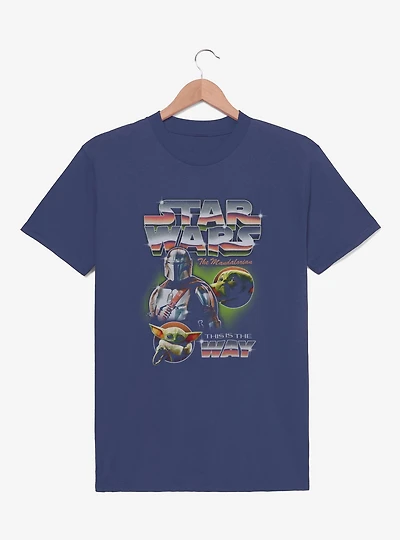Star Wars The Mandalorian This Is Way Collage T-Shirt