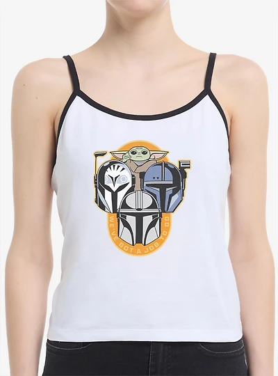 Star Wars The Mandalorian Bounty Hunters We've Got A Job To Do Womens Cami
