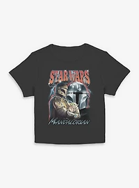Star Wars The Mandalorian Lightning Collage Women Baby T-Shirt