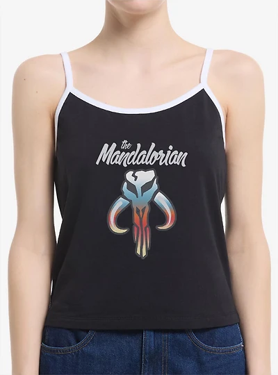 Star Wars The Mandalorian Skull Symbol Womens Cami