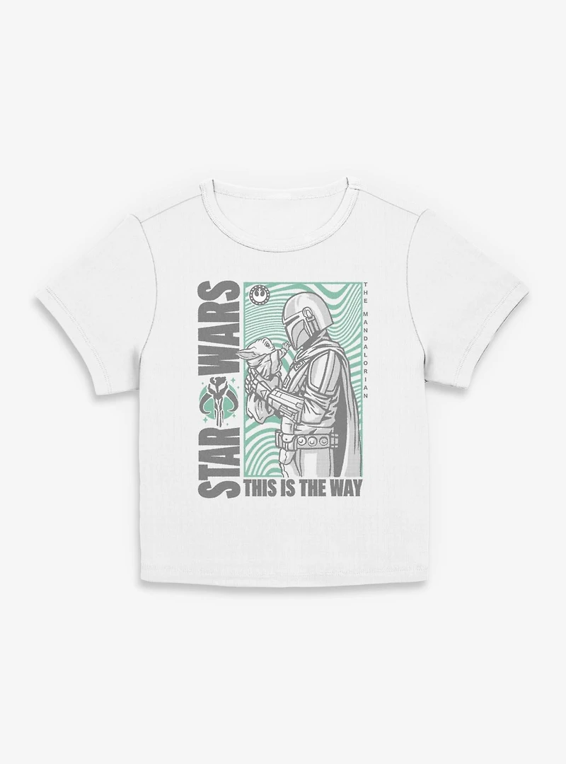 Star Wars The Mandalorian This Is Way Groovy Frame Women Baby T-Shirt