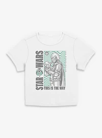 Star Wars The Mandalorian This Is Way Groovy Frame Women Baby T-Shirt