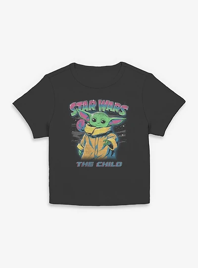 Star Wars The Mandalorian Child Space Design Women Baby T-Shirt